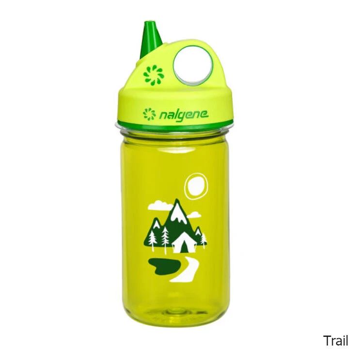 Nalgene Children's 12 Oz. Sustain Graphic Grip-N-Gulp Sippy Cup Bottle - Image 4