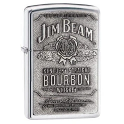 Zippo Jim Beam High Polish Chrome Windproof Lighter