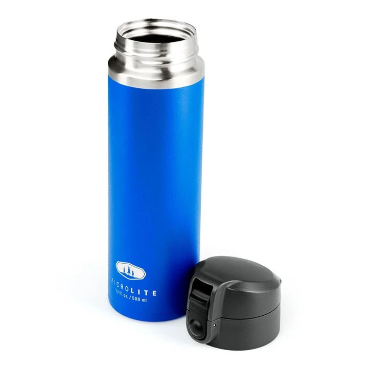GSI Outdoors Microlite 500 Flip-Top 17 Oz. Vacuum Insulated Bottle - Image 2
