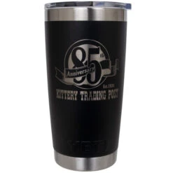 YETI Rambler 20 Oz. Stainless Steel Vacuum Insulated Tumbler W/ KTP 85th Anniversary Logo
