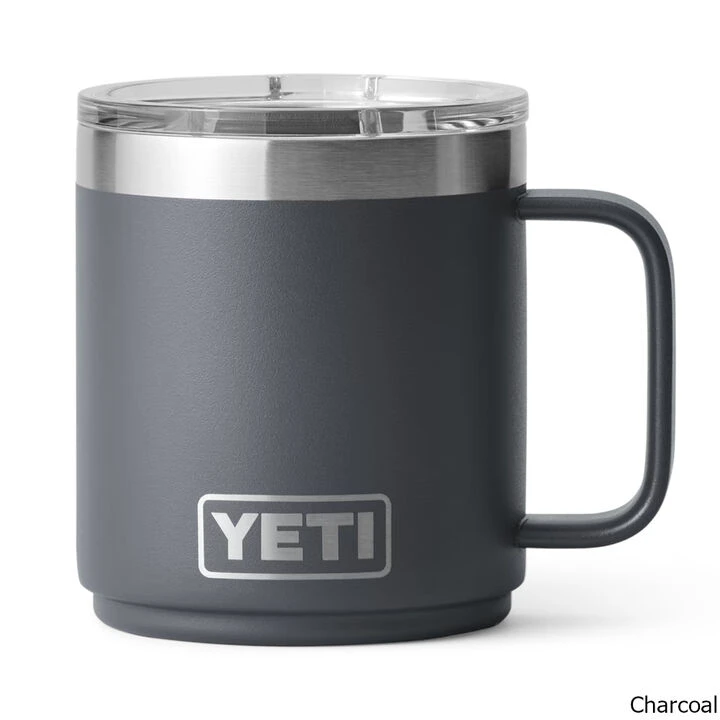 YETI Rambler 10 Oz. Stainless Steel Vacuum Insulated Stackable Mug W/ MagSlider Lid - Image 7