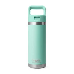 YETI Rambler 18 Oz. Stainless Steel Vacuum Insulated Bottle W/ Straw Cap