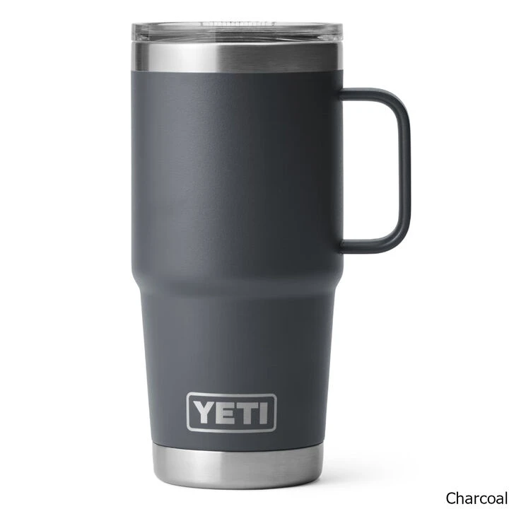 YETI Rambler 20 Oz. Stainless Steel Vacuum Insulated Travel Mug W/ Stronghold Lid - Image 7