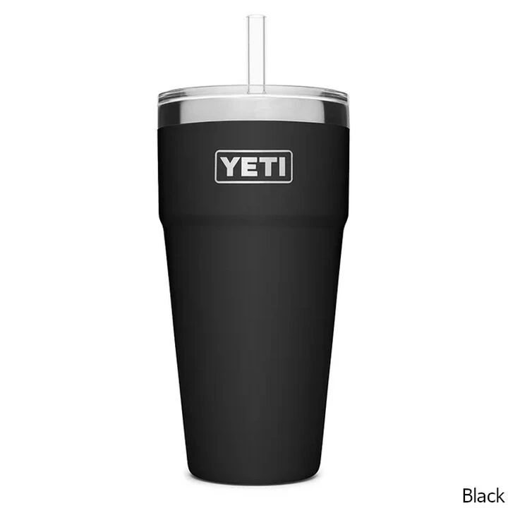YETI Rambler 26 Oz. Stainless Steel Vacuum Insulated Stackable Cup W/ Straw Lid - Image 8