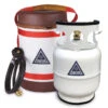 Ignik Refillable Propane Gas Growler Deluxe Kit W/ Adapter Hose & Carry Case