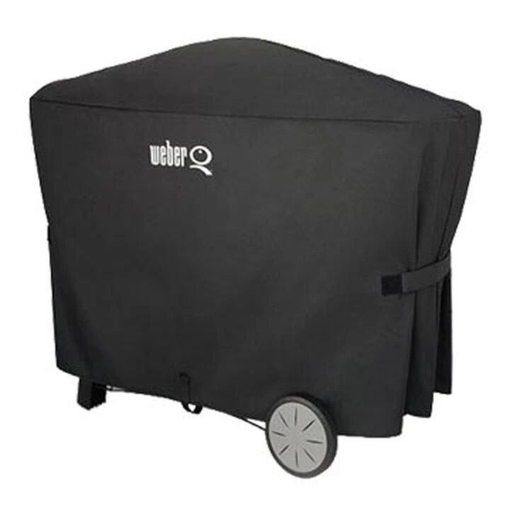 Weber Q 2000 Series & Cart Or 3000 Series Grill Cover W/ Storage Bag